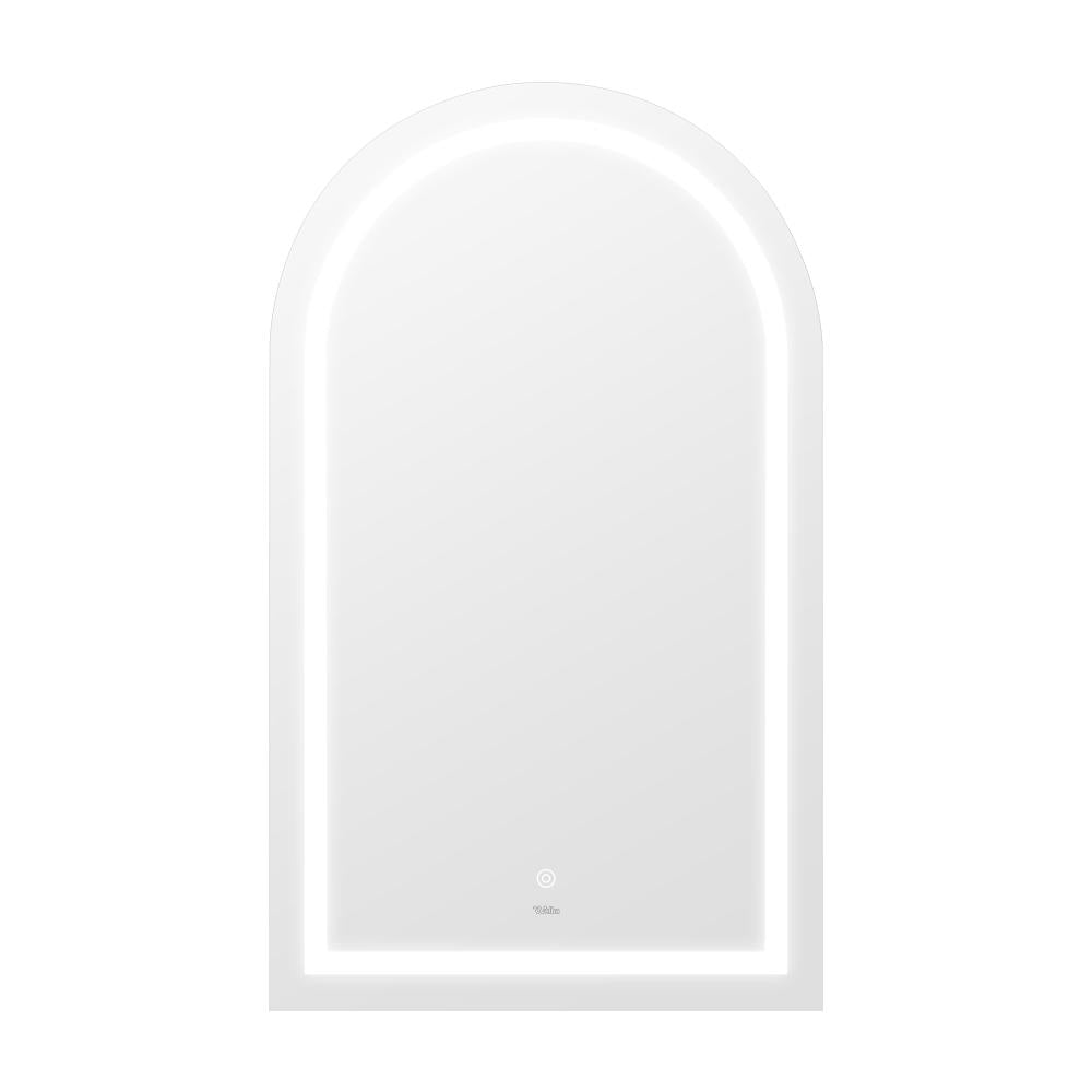 Welba LED Arched Bathroom Mirror Anti-fog Smart 100x60cm-Bathroom Mirrors-PEROZ Accessories