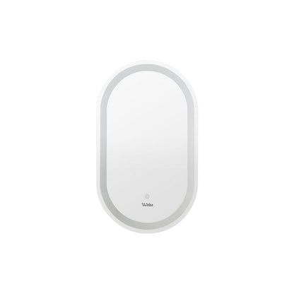 Oikiture Oval Bathroom LED Mirror 750 x 75cm Wall Mirror Makeup Vanity Mirror-Bathroom Mirrors-PEROZ Accessories