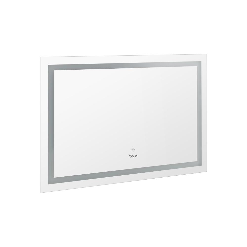 Oikiture 100 x 70cm Bathroom LED Mirror Wall Mounted-Bathroom Mirrors-PEROZ Accessories