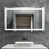 Oikiture 120 x 70cm Bathroom LED Mirror Vanity Mirror Wall Mounted Makeup Mirror-Bathroom Mirrors-PEROZ Accessories