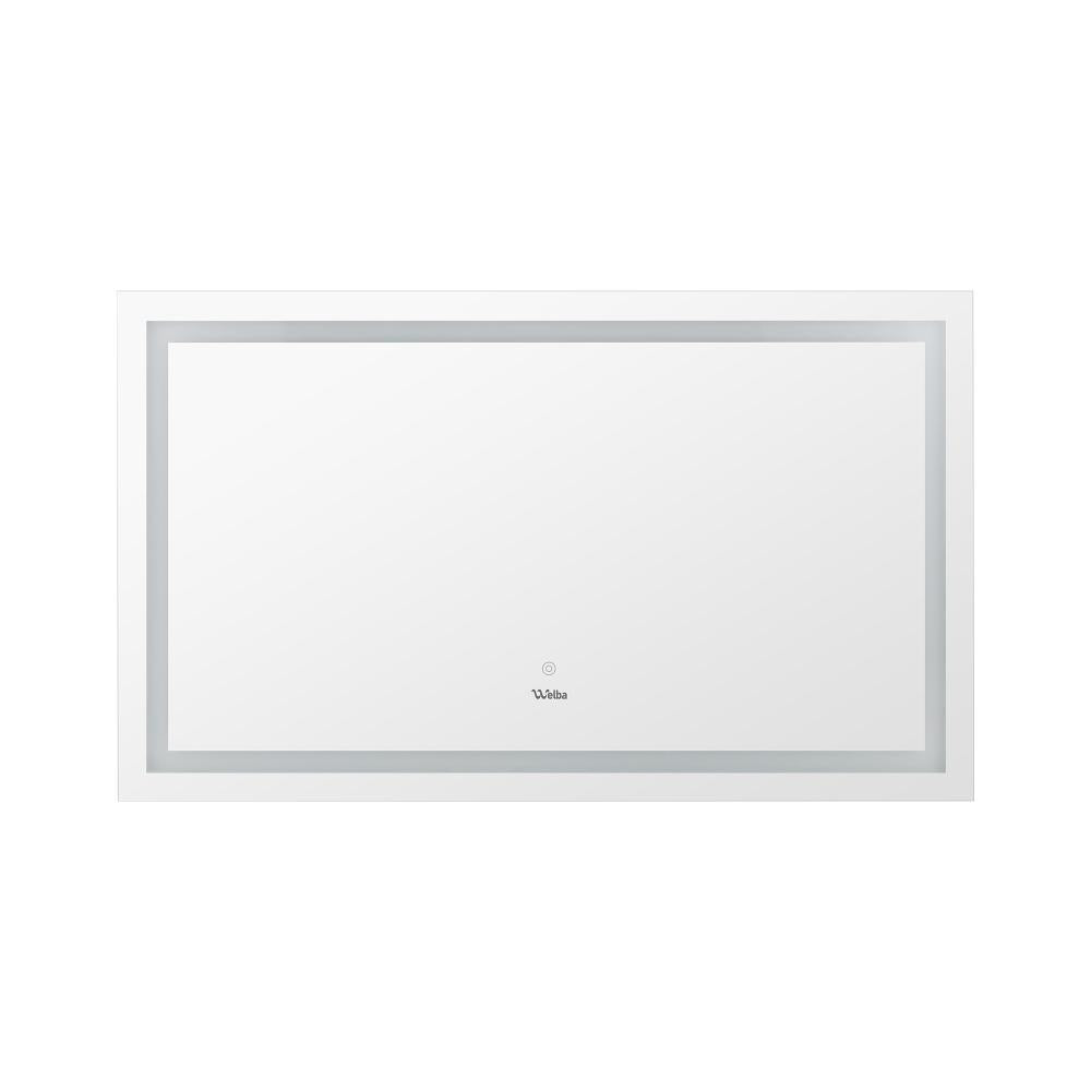 Oikiture 120 x 70cm Bathroom LED Mirror Vanity Mirror Wall Mounted Makeup Mirror-Bathroom Mirrors-PEROZ Accessories