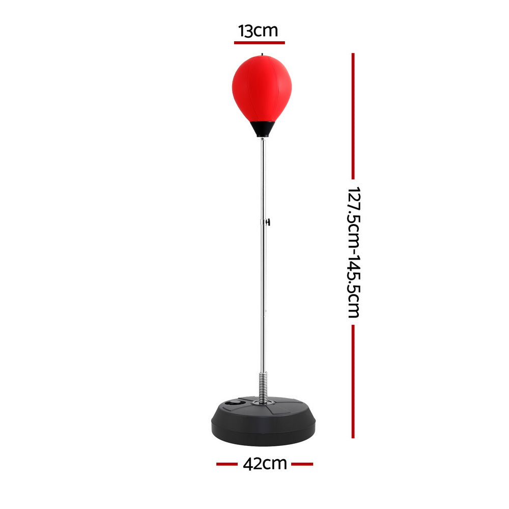 Everfit Adult Punching Bag Stand 150cm Adjustable Freestanding with Gloves and Pump-Sports &amp; Fitness &gt; Exercise, Gym &amp; Fitness &gt; Boxing &amp; Martial Arts-PEROZ Accessories