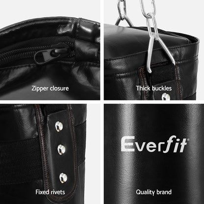 Everfit Hanging Boxing Punching Bag Home Gym Training-Sports &amp; Fitness &gt; Exercise, Gym &amp; Fitness &gt; Boxing &amp; Martial Arts-PEROZ Accessories