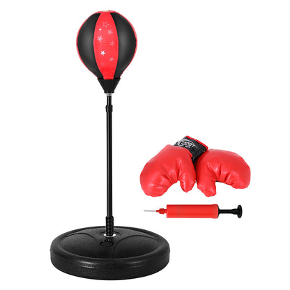 Everfit Punching Boxing Bag Stand Set Gloves with Pump Height Adjustable-Sports &amp; Fitness &gt; Exercise, Gym &amp; Fitness &gt; Boxing &amp; Martial Arts-PEROZ Accessories