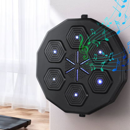 Everfit Music Boxing Machine Bluetooth Target Punching USB Chargeable Home Gym-Sports &amp; Fitness &gt; Exercise, Gym &amp; Fitness &gt; Boxing &amp; Martial Arts-PEROZ Accessories
