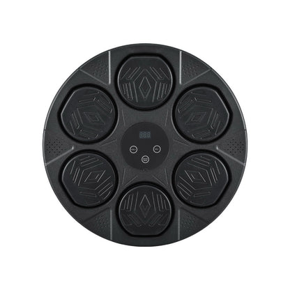 Everfit Music Boxing Machine Bluetooth Wall-Mounted Punch Target with LED Display &amp; Gloves