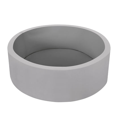 Keezi Kids Ball Pit 90x30cm Ocean Foam Play Pool Barrier Toys Children Grey-Baby &amp; Kids &gt; Gates &amp; Playpens &gt; Ball Pits &amp; Play Pens-PEROZ Accessories