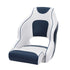 Seamanship Captain Bucket Boat Seats Flip Up Bolster Swivel 15cm Padding Blue-Outdoor > Boating-PEROZ Accessories