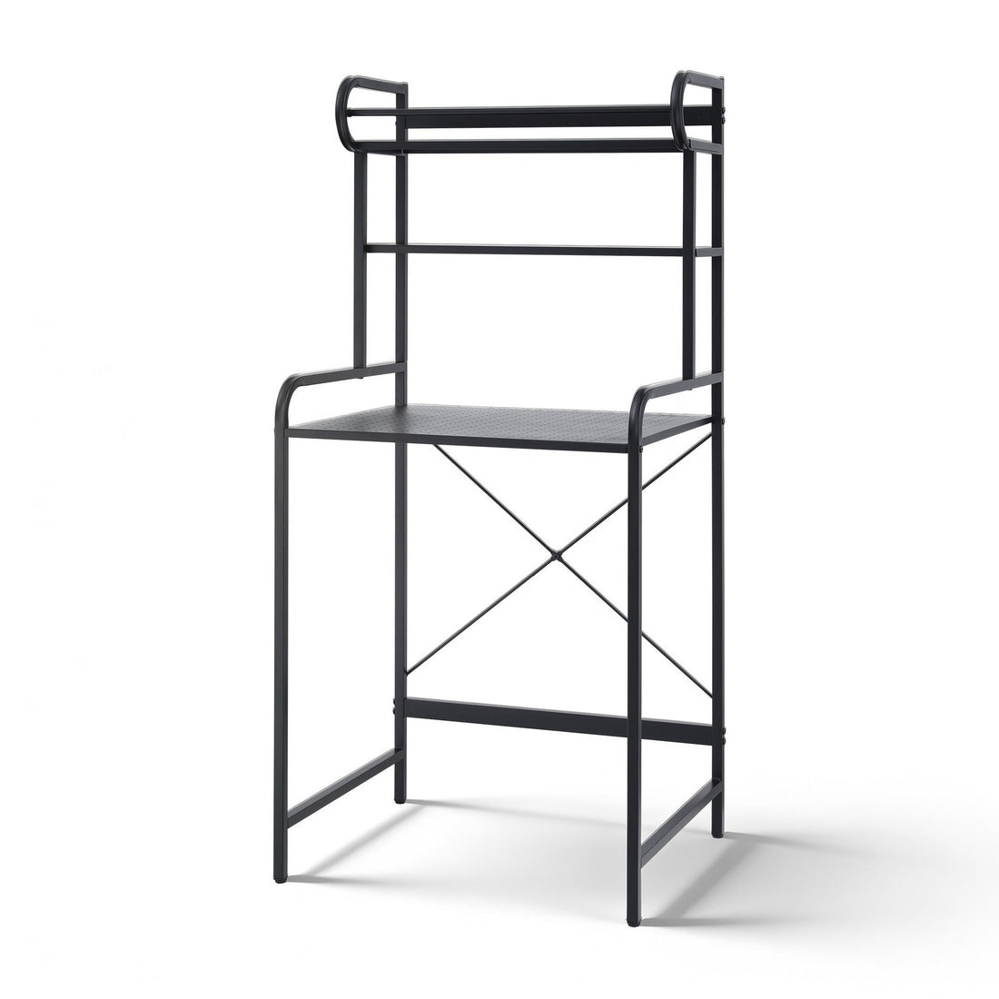 Artiss Bathroom Storage Shelf Over Washing Machine Toilet 3 Tier-Furniture > Bathroom > Bathroom Cabinets, Cupboards &amp; Storage-PEROZ Accessories