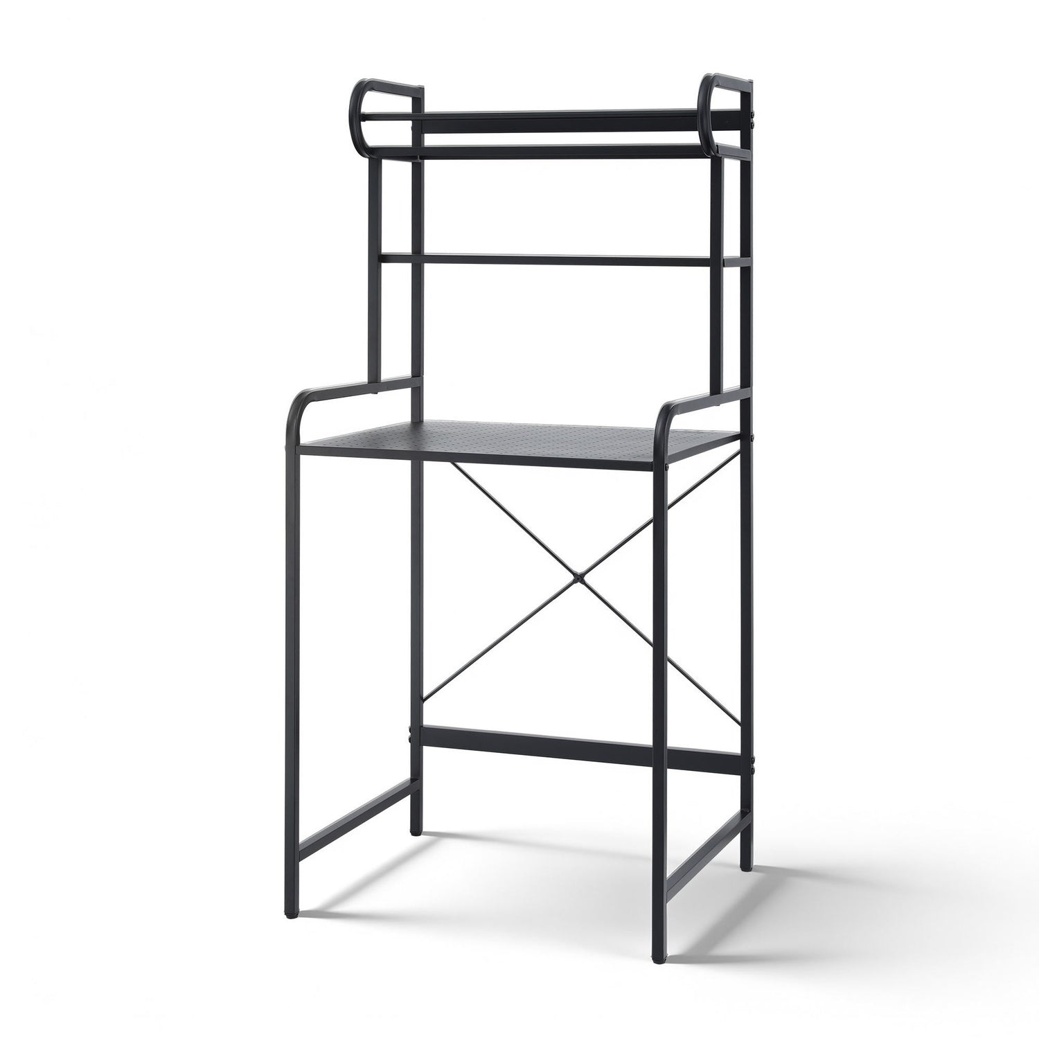 Artiss Bathroom Storage Shelf Over Washing Machine Toilet 3 Tier-Furniture > Bathroom > Bathroom Cabinets, Cupboards &amp; Storage-PEROZ Accessories