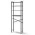 Artiss Over Toilet Bathroom Storage Rack Space Saving 4 Tier Organiser White-Furniture > Bathroom > Bathroom Cabinets, Cupboards & Storage-PEROZ Accessories