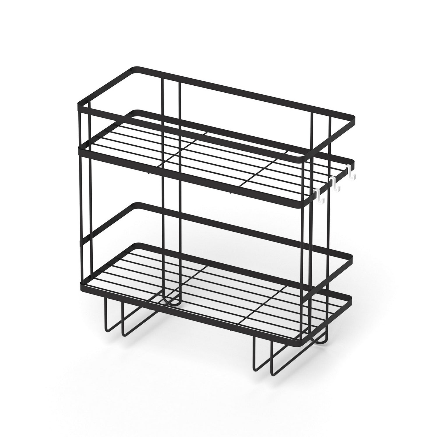 Artiss Over Toilet Storage Rack Bathroom Shelf Organizer 2 Tier-Furniture > Bathroom > Bathroom Cabinets, Cupboards &amp; Storage-PEROZ Accessories