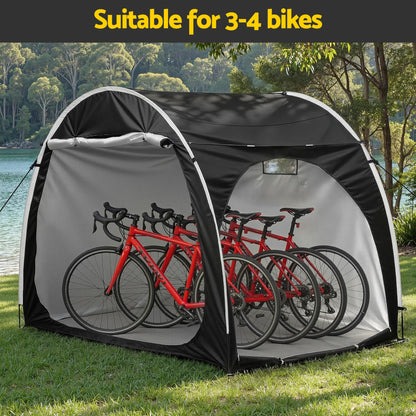 Giantz Bike Storage Tent Outdoor Waterproof UV Resistant Shelter w/ Ventilation-Home &amp; Garden > Travel > Duffel Bags-PEROZ Accessories