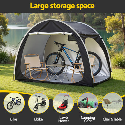 Giantz Bike Storage Tent Outdoor Waterproof UV Resistant Shelter w/ Ventilation-Home &amp; Garden > Travel > Duffel Bags-PEROZ Accessories