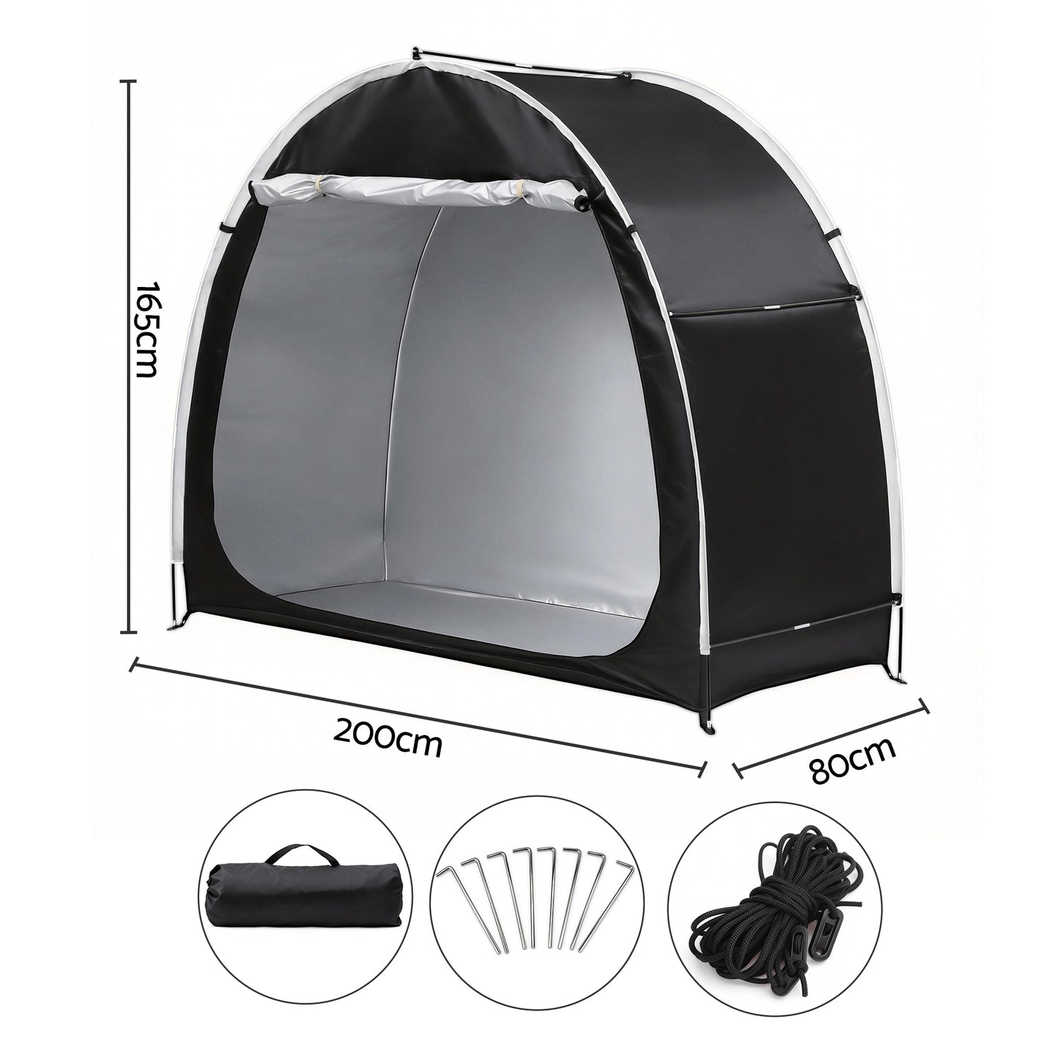 Giantz Bike Storage Tent Waterproof Outdoor UV Protection Shelter w/ Large Space-Home &amp; Garden > Travel > Duffel Bags-PEROZ Accessories