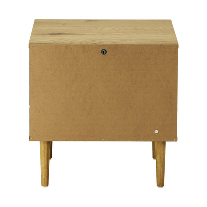 Oikiture Bedside Tables Set of 2 Side Table-Bedside Table-PEROZ Accessories