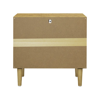 Oikiture Bedside Tables Set of 2 Nightstand-Bedside Table-PEROZ Accessories