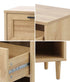 Oikiture Bedside Tables Set of 2 Nightstand Natural-Bedside Table-PEROZ Accessories