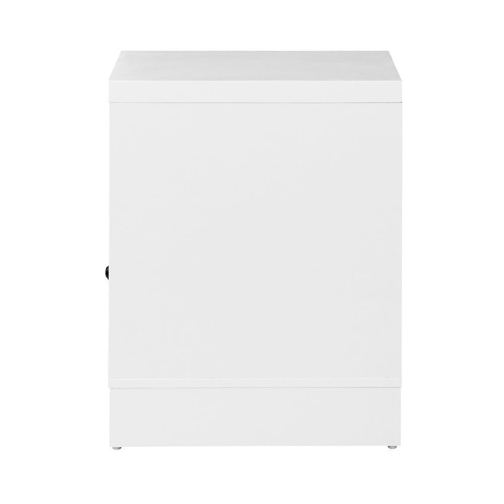 Oikiture Bedside Tables Drawers Bedroom Hamptons Furniture Storage Cabinet-Bedside Tables-PEROZ Accessories