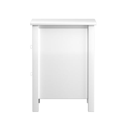 Oikiture Bedside Tables Set of 2 Nightstand Side Table-Bedside Table-PEROZ Accessories