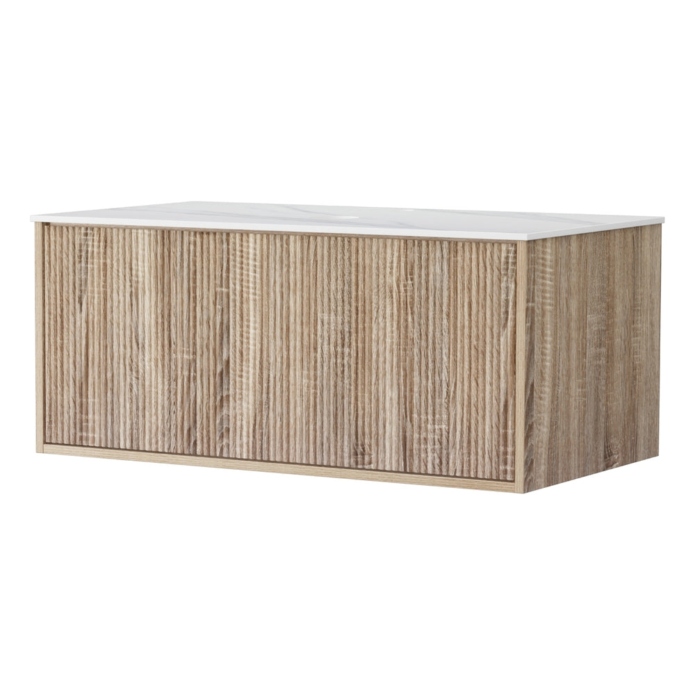 Cefito Vanity Unit 915mm with Basin Oak-Furniture &gt; Bathroom &gt; Vanity Units-PEROZ Accessories