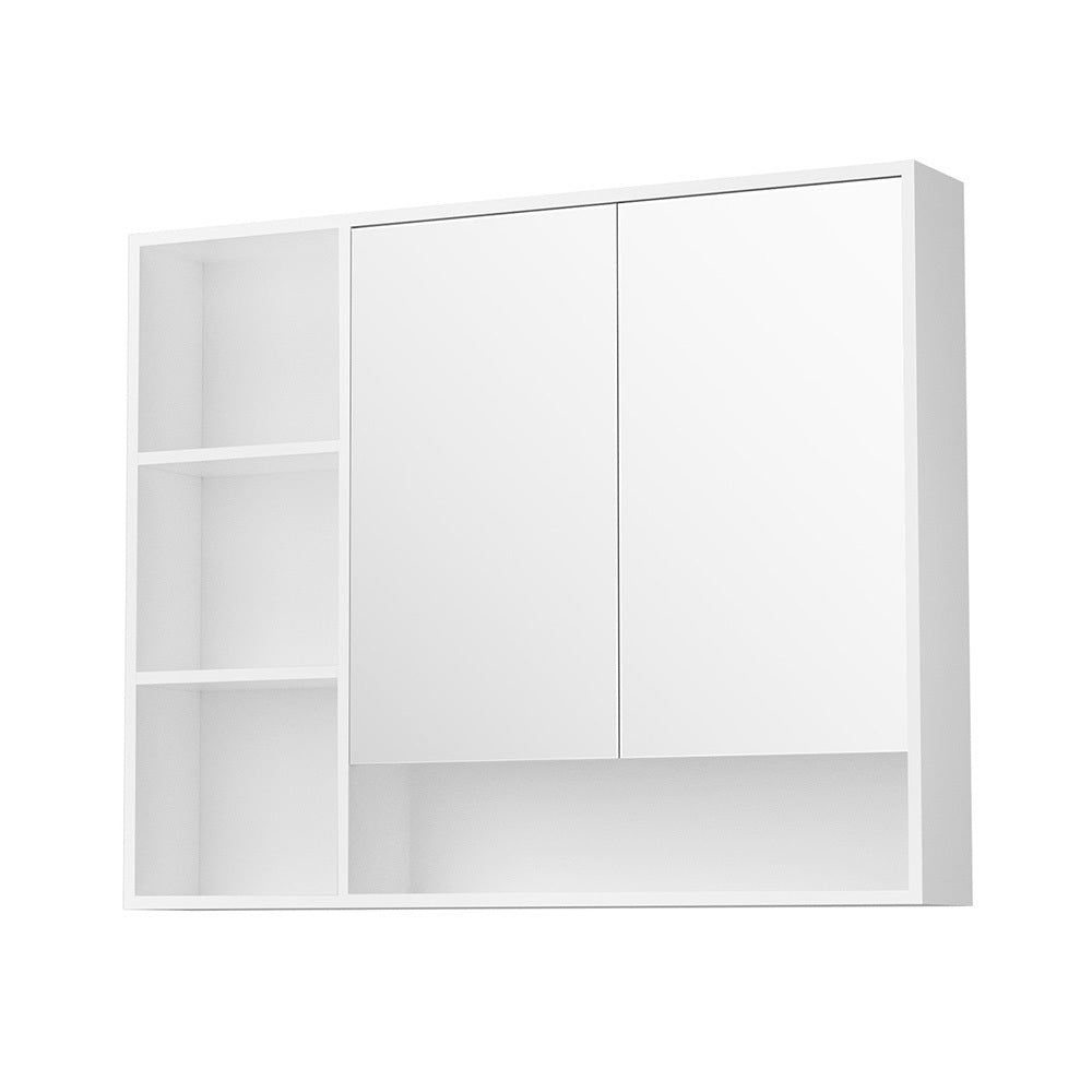 Cefito Bathroom Mirror Cabinet 100CM Vanity Medicine Wall Mounted Storage White-Furniture &gt; Bathroom &gt; Bathroom Cabinets, Cupboards &amp; Storage-PEROZ Accessories
