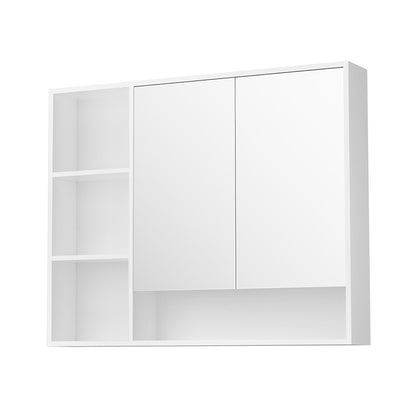 Cefito Bathroom Mirror Cabinet 100CM Vanity Medicine Wall Mounted Storage White-Furniture &gt; Bathroom &gt; Bathroom Cabinets, Cupboards &amp; Storage-PEROZ Accessories