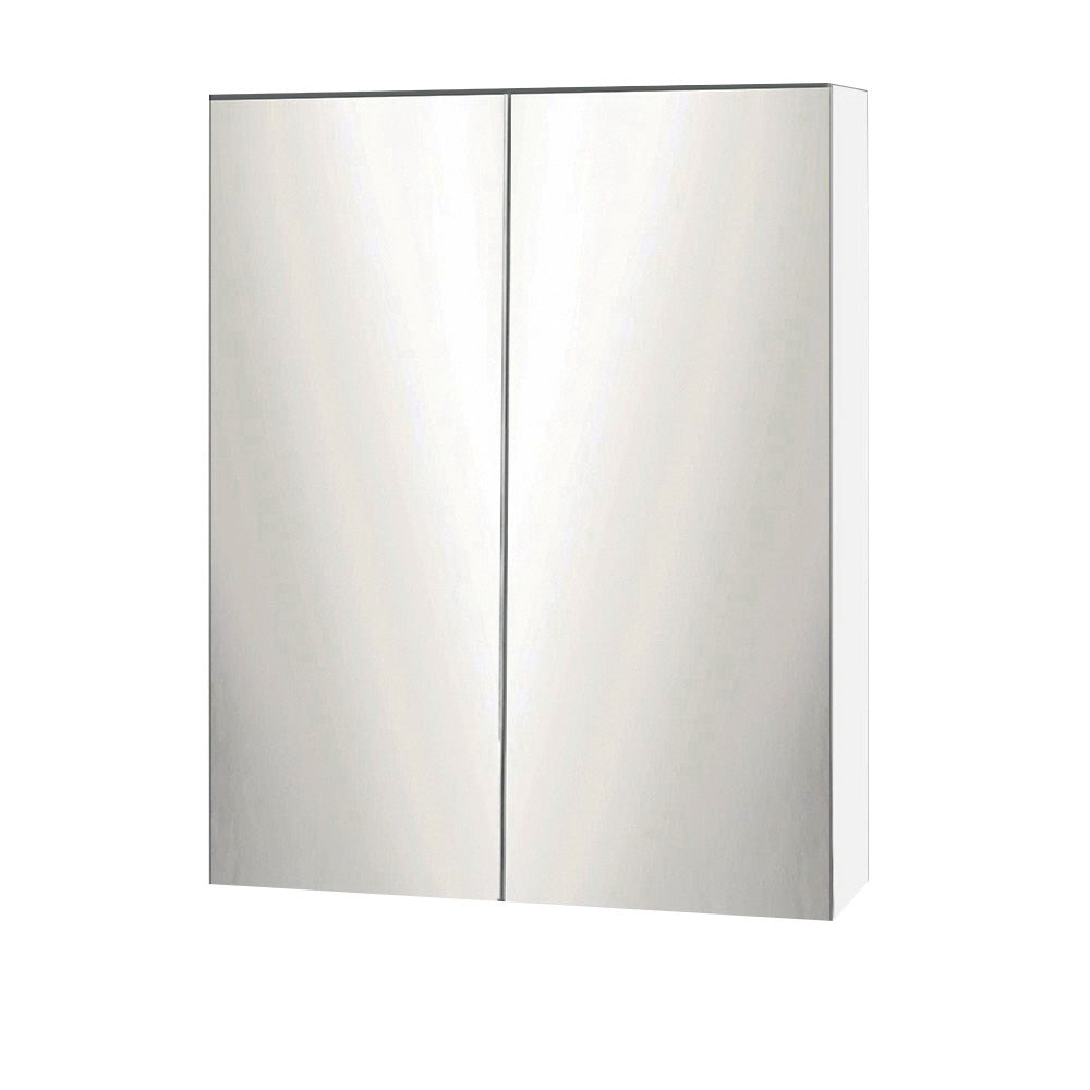 Cefito Bathroom Mirror Cabinet 600x720mm White-Furniture &gt; Bathroom &gt; Bathroom Cabinets, Cupboards &amp; Storage-PEROZ Accessories