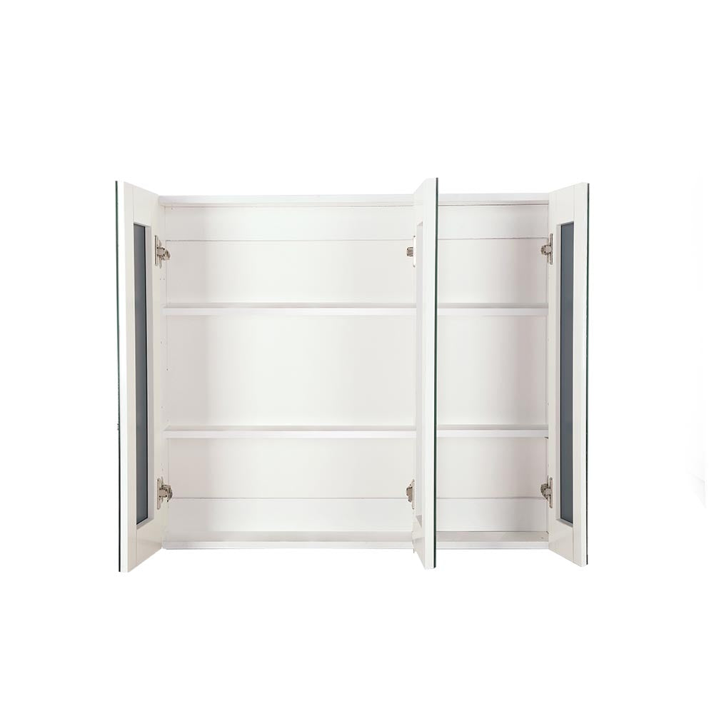 Cefito Bathroom Vanity Mirror with Storage Cabinet - White-Furniture &gt; Bathroom &gt; Bathroom Cabinets, Cupboards &amp; Storage-PEROZ Accessories