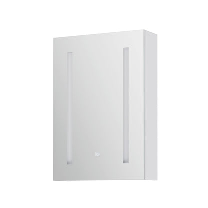 Bathroom Mirror Cabinet LED 500x720mm Medicine Wall Storage-Health &amp; Beauty &gt; Cosmetic Storage &gt; Makeup Organisation &amp; Storage-PEROZ Accessories