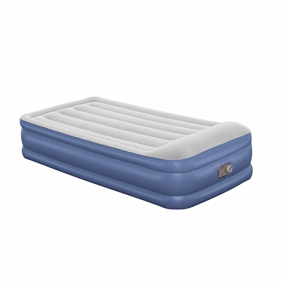 Bestway Air Mattress Inflatable Bed 46cm Airbed Single Blue-Home &amp; Garden > Inflatable Mattress-PEROZ Accessories