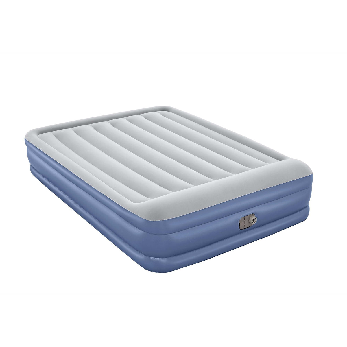 Bestway Air Mattress Queen Inflatable Bed 46cm Airbed Blue-Home &amp; Garden > Inflatable Mattress-PEROZ Accessories
