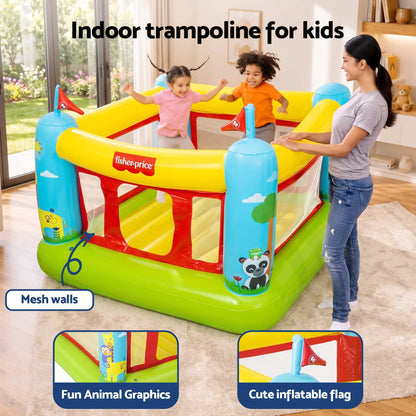 Bestway Kids Inflatable Jumping Castle Trampoline House 173cmx175cmx135cm-Home &amp; Garden > Pool &amp; Accessories > Pool Toys &amp; Inflatables-PEROZ Accessories