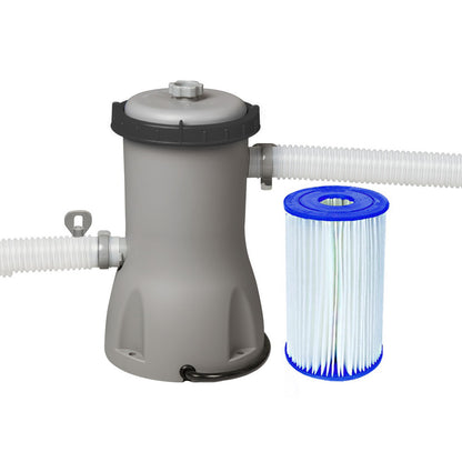 Bestway Pool Pump Cartridge Filter 800GPH 3028L/H Flowclear Filters Cleaner-Tools &gt; Pumps &gt; Pool Pumps-PEROZ Accessories