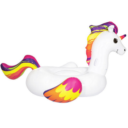 Bestway Unicorn Float Rider Inflatable Ride On Floating Pool Lounger 224x156CM-Home &amp; Garden &gt; Pool &amp; Accessories &gt; Pool Toys &amp; Inflatables-PEROZ Accessories