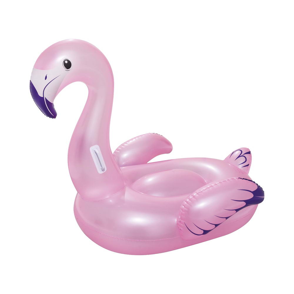 Bestway Kids Flamingo Rider Ride On Float Floating Seat Pool Lounger 1.27Mx1.27M-Home &amp; Garden &gt; Pool &amp; Accessories &gt; Pool Toys &amp; Inflatables-PEROZ Accessories