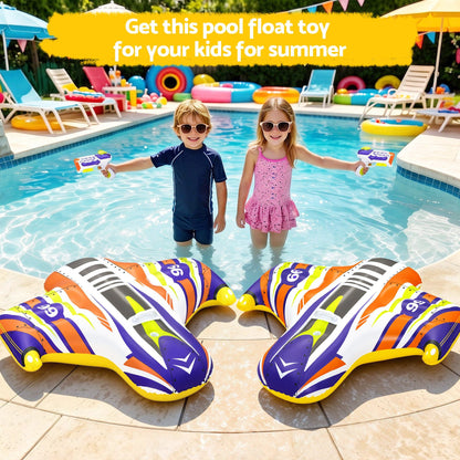 Bestway Spaceship Ride-On Pool Float Toy Floaties for Kids 45kg Capacity