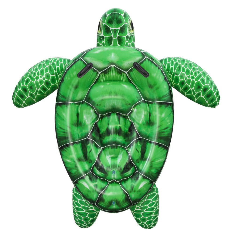 Bestway Float Turtle Rider Inflatable Ride On Floating Pool Lounger 153x140CM-Home &amp; Garden &gt; Pool &amp; Accessories &gt; Pool Toys &amp; Inflatables-PEROZ Accessories