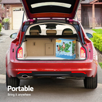 Bestway Float Turtle Rider Inflatable Ride On Floating Pool Lounger 153x140CM-Home &amp; Garden &gt; Pool &amp; Accessories &gt; Pool Toys &amp; Inflatables-PEROZ Accessories