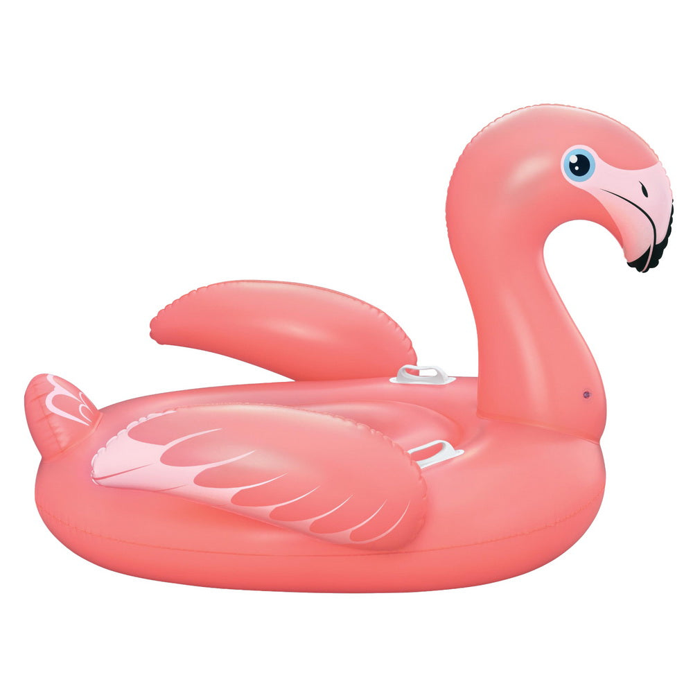 Bestway Flamingo Float Rider Inflatable Ride On Floating Pool Lounger 148x127CM-Home &amp; Garden &gt; Pool &amp; Accessories &gt; Pool Toys &amp; Inflatables-PEROZ Accessories