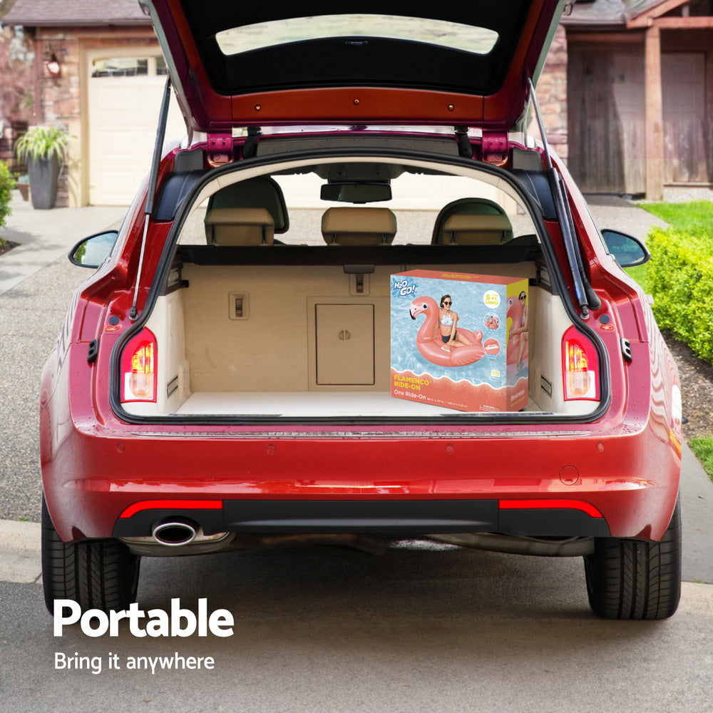 Bestway Flamingo Float Rider Inflatable Ride On Floating Pool Lounger 148x127CM-Home &amp; Garden &gt; Pool &amp; Accessories &gt; Pool Toys &amp; Inflatables-PEROZ Accessories