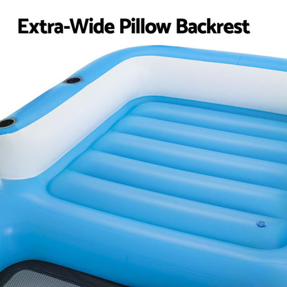 Bestway Inflatable Floating Island Float Lounger Sunshade Pool Bed 3.05Mx1.86M-Home &amp; Garden &gt; Pool &amp; Accessories &gt; Pool Toys &amp; Inflatables-PEROZ Accessories