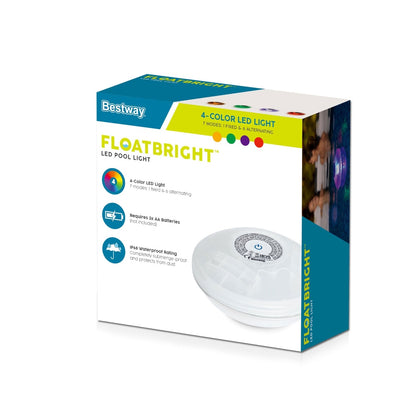 Bestway Pool Float Lamp LED Lights 7 Modes Multi Color Lamps For Pools-Home &amp; Garden &gt; Pool &amp; Accessories &gt; Swimming Pools-PEROZ Accessories