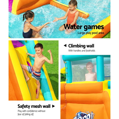 Bestway Water Slide Park 565x373x265cm Kids Swimming Pool Inflatable Play Centre-Home &amp; Garden &gt; Pool &amp; Accessories &gt; Swimming Pools-PEROZ Accessories