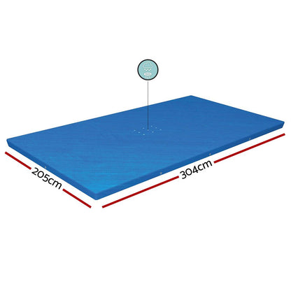 Bestway Pool Cover 58106 Fits 3x2.01m Above Ground Swimming Pool PE Blanket-Home &amp; Garden > Pool &amp; Accessories > Pool Covers &amp; Accessories-PEROZ Accessories