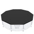 Bestway Pool Cover Fits 3.05m Round Above Ground Swimming Pool PVC Blanket-Home & Garden > Pool & Accessories > Pool Covers & Accessories-PEROZ Accessories