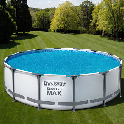 Bestway Pool Cover Solar Fits 4.17m Round Above Ground Swimming Pool Blanket-Home &amp; Garden &gt; Pool &amp; Accessories &gt; Pool Covers &amp; Accessories-PEROZ Accessories
