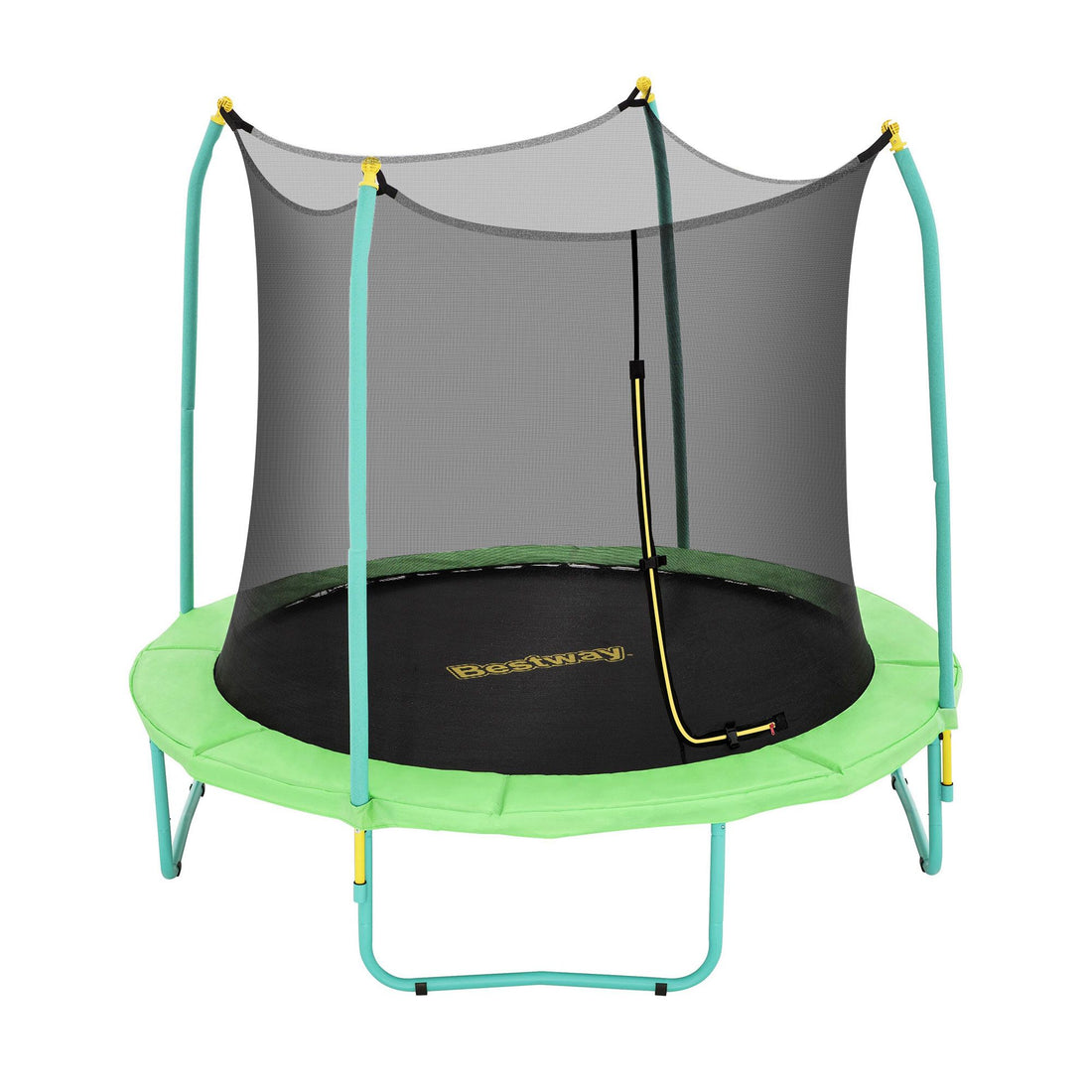 Bestway 8ft Trampoline Kids Rebounder Safety Net Enclosure Outdoor Fitness 2.44m for Ages 6+-Sports &amp; Fitness > Trampolines > Trampolines &amp; Accessories-PEROZ Accessories