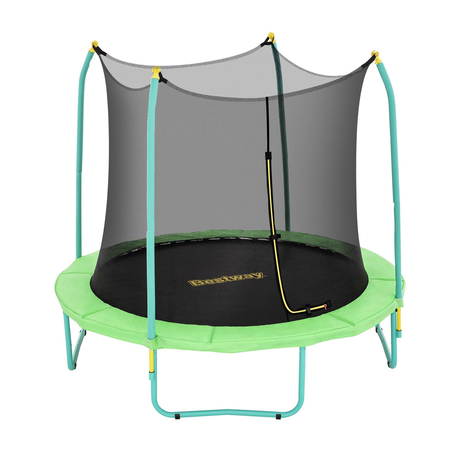 Bestway 8ft Trampoline Kids Rebounder Safety Net Enclosure Outdoor Fitness 2.44m for Ages 6+