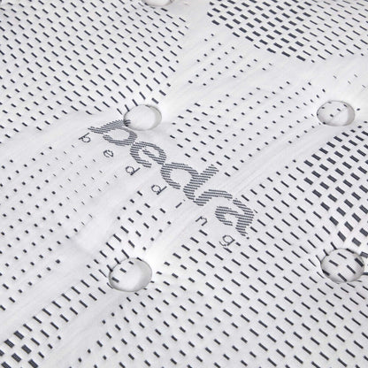 Bedra Double Mattress Tight Top Foam Pocketed Springs 24cm-Mattress-PEROZ Accessories